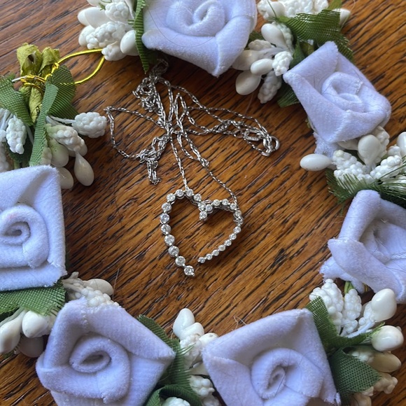 Macy's Jewelry - 14k Diamond Heat Necklace